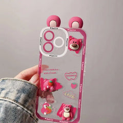 Panda Frog Lotso Silicone Case for iPhone