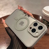 Transparent Matte Acrylic Magsafe Phone Case