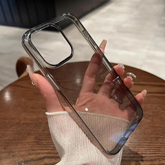 Transparent Black Soft Silicone Case