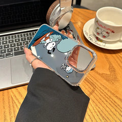 Surfing Snoopy Mirror Phone Case