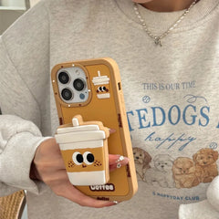 Cartoon Coffee Cup Phone Case
