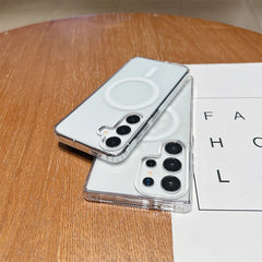 Magnetic Clear Acrylic Case for Samsung