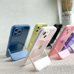 Clear Stand Holder Case for iPhone