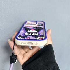 3D Kuromi Case with Strap for iPhone