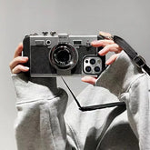 Emily In Paris 3D Retro Camera Leather Phone Case