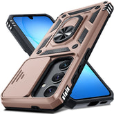 Slide Camera Cover Armor Phone Case for Samsung Galaxy