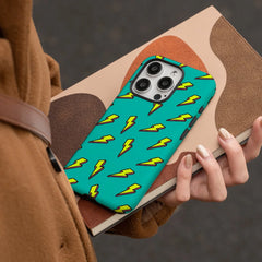 Yellow Lightning Phone Case