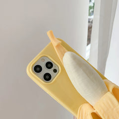 3D Banana Stress Reliever Phone Case