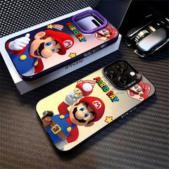 Supers M-Marios Cartoon Phone Case for iPhone
