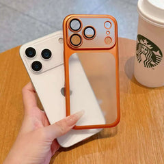 Frosted Transparent Candy Phone Case