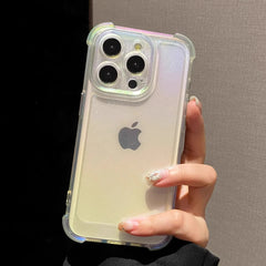 Laser Rainbow Matte Case for iPhone