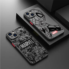 Marvel Spiderman & Iron Man iPhone Case