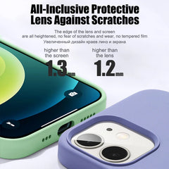Liquid Silicone Shockproof Case for iPhone
