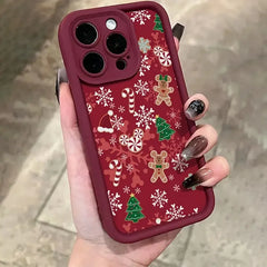 Winter Christmas Design Phone Case for iPhone