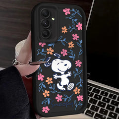 Snoopy Flower Samsung Case