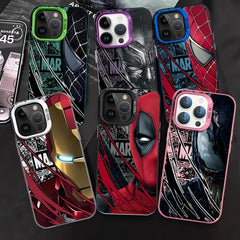 Spider-Man Half Face Soft iPhone Case