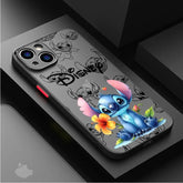 Disney Stitch Shockproof Phone Case for iPhone