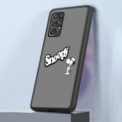 Snoopy Astronaut Cartoon Case for Samsung Galaxy