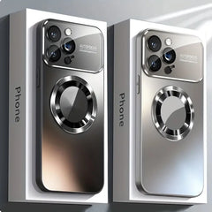 Titanium Magnetic Phone Case for iPhone