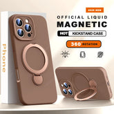 Magsafe Silicone Stand iPhone Case