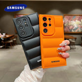 Wave Puffer Silicone Case for Samsung