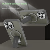 Invisible Stand Magnetic Case for iPhone