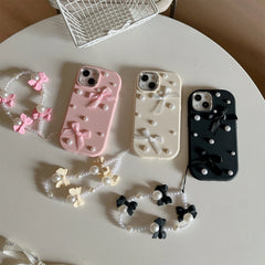 Pearl Bow iPhone Case