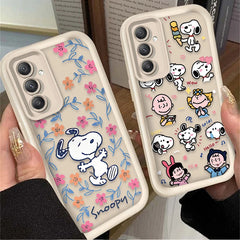 Snoopy Flower Samsung Case