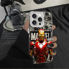 Marvel Hero Frosted iPhone Case