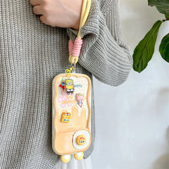 3D SpongeBob & Patrick Push-Pull Camera Case with Strap