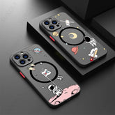 Astronaut Magnetic Space Phone Case for iPhone