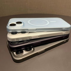 Ultra Thin Matte Magnetic Magsafe Case for iPhone