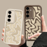 Striped Pattern Silicone Case for Samsung