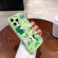 Snoopy Coffee Magnetic Phone Case