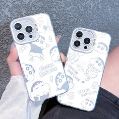 Funny Shin Chan Colorful iPhone Case