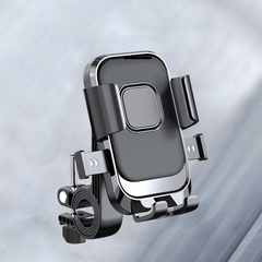 Bike Phone Mount 6 Clamp Holder with 360 Rotation for Motorcycle