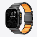 Titanium Silicone Hybrid Band for Apple Watch