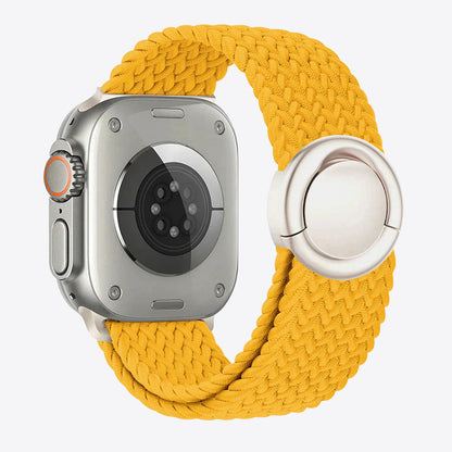 Braided Nylon Round Buckle Band for Apple Watch