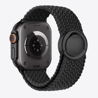 Braided Nylon Round Buckle Band for Apple Watch