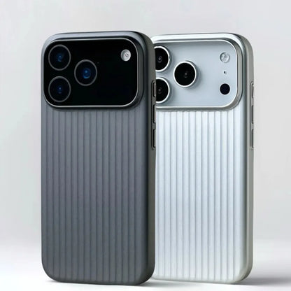 Metallic Stripe iPhone Case Slim Matte Grip Protective Cover