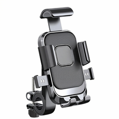Bike Phone Mount 6 Clamp Holder with 360 Rotation for Motorcycle