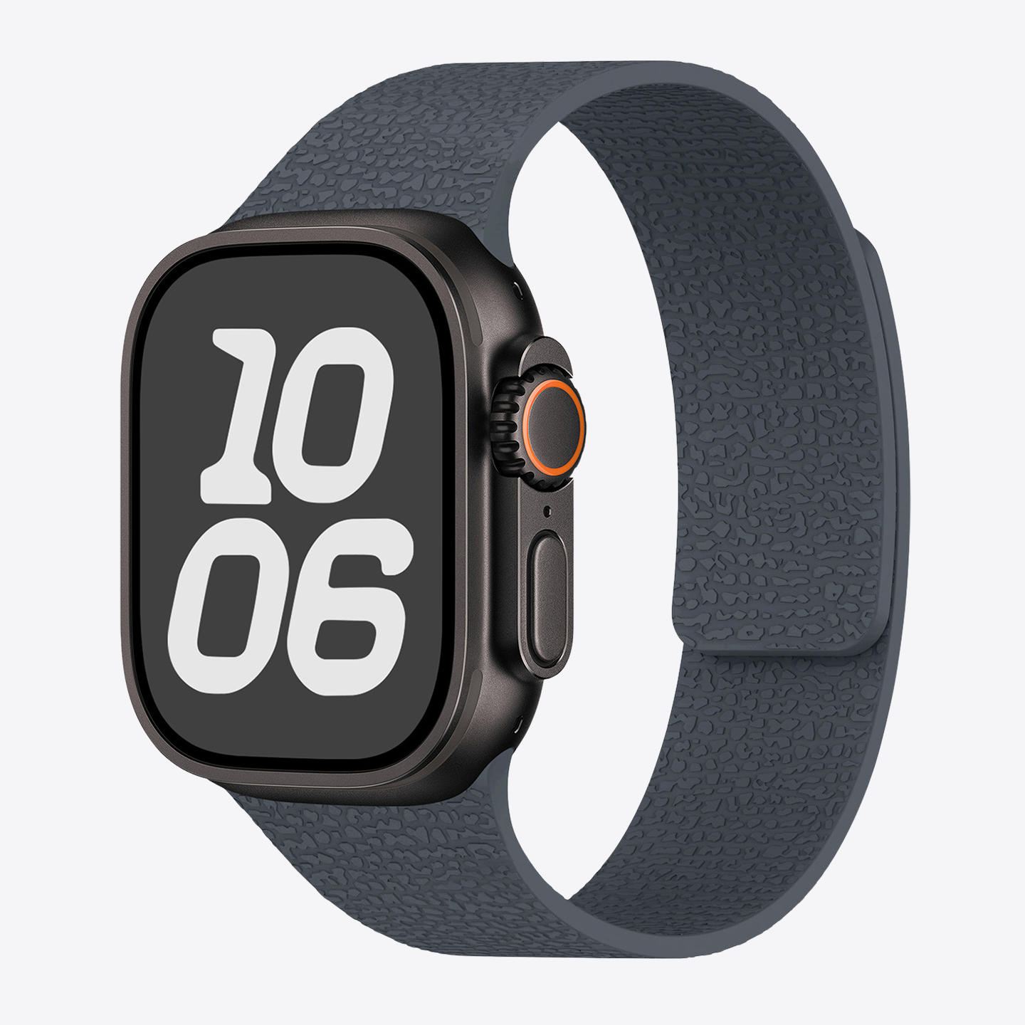 Lychee Texture Magnetic Silicone Band