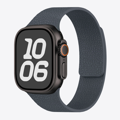 Lychee Texture Magnetic Silicone Band