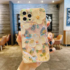 Laser Floral Daisy Phone Case
