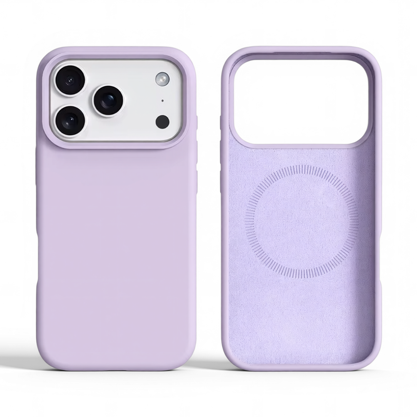 Liquid Silicone iPhone Case Magnetic Soft Touch Slim Matte Cover