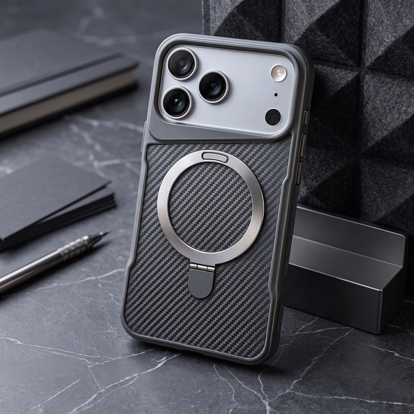 MagSafe Carbon Fiber Armor Case