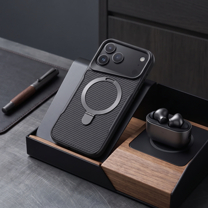 MagSafe Carbon Fiber Armor Case