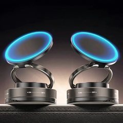 Magnetic Car Phone Mount Foldable Vacuum Suction Holder