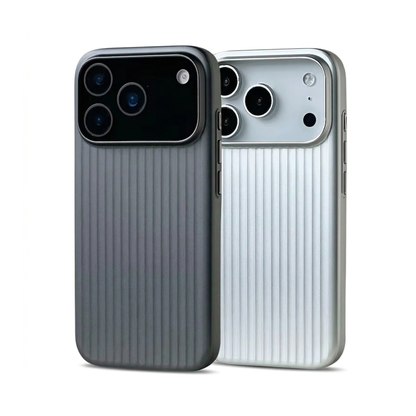 Metallic Stripe iPhone Case Slim Matte Grip Protective Cover