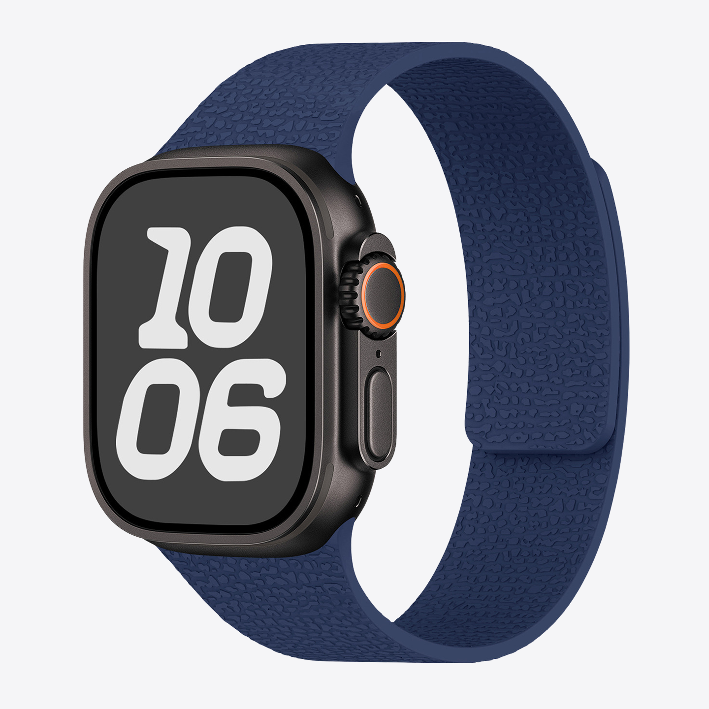 Lychee Texture Magnetic Silicone Band